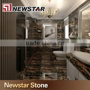 Newstar Black Bathroom Vanity Custom Cut Marble Table Top Vanity With Tops thumbnail-6