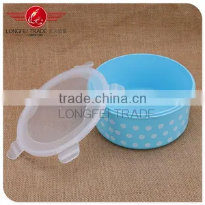 High Quality Round Plastic Preservation Box / Storage Box With Lid /Crisper thumbnail-3