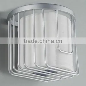 Space Aluminum Basket Towel Rack Bathroom Accessories Toilet Roll Holder thumbnail-1