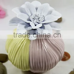 Ceramic Bottle Aroma Flower Reed Diffuser thumbnail-1