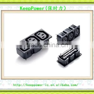Three Word Power Outlet 9 Hole Industrial Socket GB Plug Socket Three Female Base JHD-103 thumbnail-1