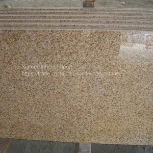 G682 Granite Wall &Flooring Covering,Rusty Granite Floor Covering&Tiles,Yellow Granite Slabs&Tiles,Granite Skirting thumbnail-1