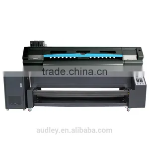 Audley QS8000 Professional Manufacturer 1.9m Two 5113 Heads Dye Sublimation Ink Jet Printer Machine for Cloth thumbnail-1