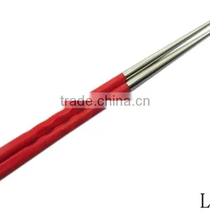 2016 New Arrival Colorful Metal Chopsticks With the Plastic Handle thumbnail-3