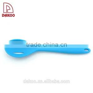 Integrated Seamless Design Silicone Handle Slotted Spoon thumbnail-6