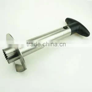 42061 Easy Cooking Tool Stainless Steel Pineapple Peeler Corer Slicer With Colorful Handles thumbnail-4