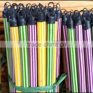 China Manufacture Pvc Coated Wood Broom Stick With Best Quality thumbnail-1