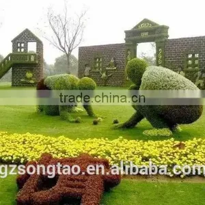 Customize Plastic Animals Garden Decoration Artificial Topiary thumbnail-4