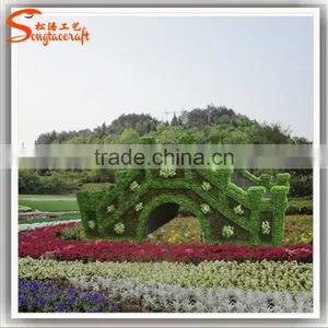 Man-made Artificial Grass Wall Outdoor Decorative Artificial Grass Walls New Design Customized Artificialgrass Wall thumbnail-1