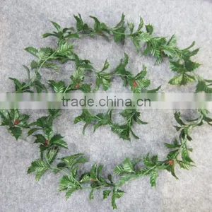 2017 Christmas Holly Garland 260cm Length thumbnail-1