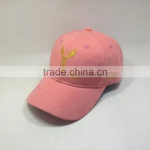 100%Suede Fabric Baseball Cap With Embossed Metal Buckle thumbnail-3