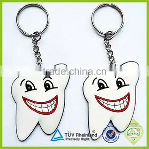 Beautiful Keychain Design Custom Your Own Rubber Material Emoji Key Chain thumbnail-3