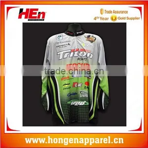HongEn Apparel Wholesale Children's Fishing Jerseys Fishing Wear Fishing Shirts thumbnail-1