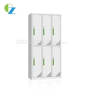 Professional Design 6 Door Steel Wardrobe / Metal Lockers / Staff Lockers thumbnail-2