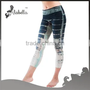 Capri Pants Wholesale Women Fashion Soft Sports Yoga Pants thumbnail-1