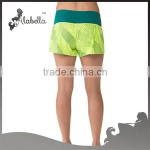 Girls Fitness Wear Sublimation Shorts thumbnail-2