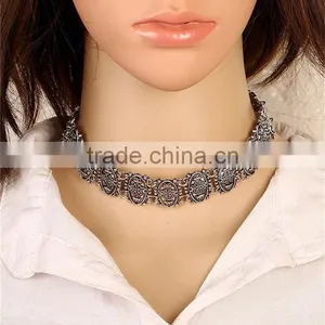 Vintage Royal Bride Necklaces & Pendants Women Accessories Choker Necklace Gothic Jewelry thumbnail-3