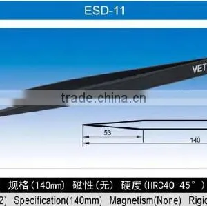 Beauty Product, Quality 430 Stainless Steel Wholesale Tweezers thumbnail-1