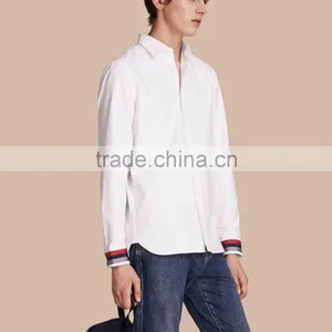 Creatively Designed Color Cuff High Quality Custom Shirt thumbnail-1