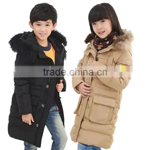 2016 Hot Saling Medium Style Thick Windproof Kid Padded Jacket thumbnail-2