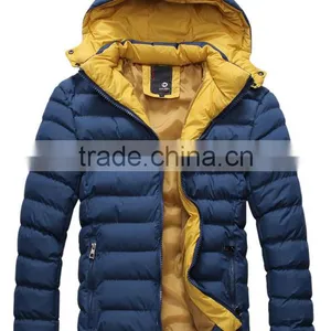 Wholesale Customize Designer Mens Winter Warm Cotton Padded Coat thumbnail-5
