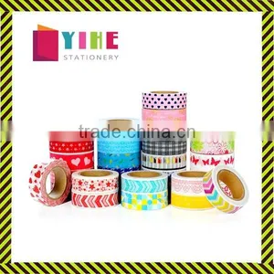 Different Patterns Washi Tape Customized Colors Adhesive Paper Tape 1.5cm*10m thumbnail-1
