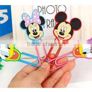 Mickey Shape Paper Clip Customizable Planner PVC Clip thumbnail-6
