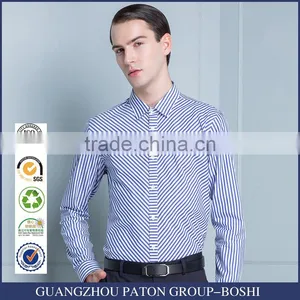 Slim Fit Shirts For Men Wear Fashion Business Men Dress Shirt Custom Made thumbnail-1