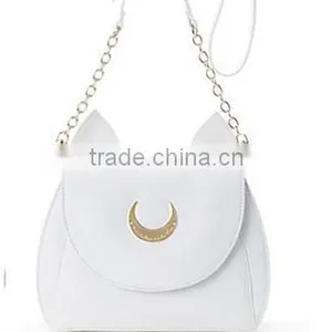 Walson Instyles Copyright Cosplay Sailor Moon 20th Tsukino Usagi PU Leather Women Handbag Shoulder Bag thumbnail-2