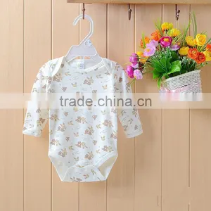 Wholesale Cartoon Footed 100% Cotton Baby Clothes Romper Set thumbnail-5