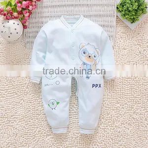 Wholesale Summer Striped Girls Baby Rompers Cotton Clothing thumbnail-1