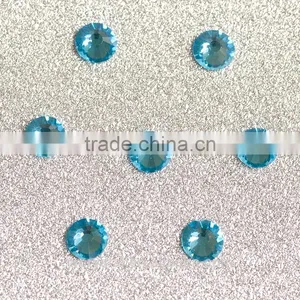 Wholesale Aquamarine Non Hotfix Rhinestone Flatback thumbnail-4