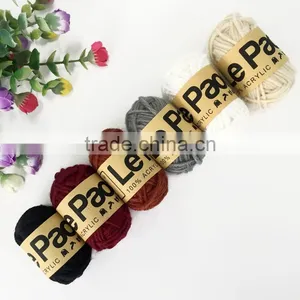 Colorful Cheap Wool Acrylic Hand Knitting Yarn for Gloves thumbnail-6