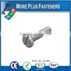 Made in Taiwan Slotted Cheese Head Machine Screw thumbnail-2