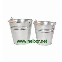 Galvanized Buckets Metal Pail thumbnail-2
