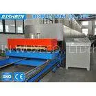 Metal Surface Glass Wool & PU Sandwich Panel Machine With Non - Stop Cutting thumbnail-1