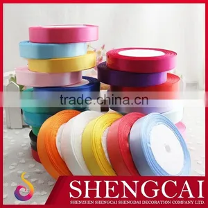 Chinese 2016 New Coming Polyester White Satin Ribbon for Gift Packing thumbnail-2