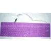 109 Keys Wired Flexible Keyboard thumbnail-2
