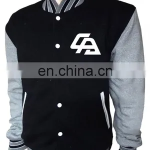 2017 New Design Men Varsity Spring Season Jacket thumbnail-2