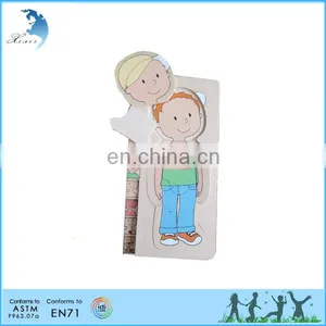 Educational Montessori Toys 3D Wooden Cube Jigsaw Games Puzzle for Kids thumbnail-1