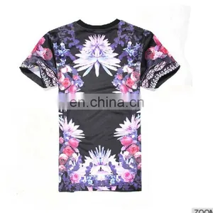High Quality 100% Cotton Fashion Costom T-shirt for Men thumbnail-4