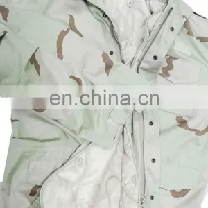 Wholesale Desert Camouflage Custom Bomber M65 Army Jacket for Winter for Men thumbnail-4