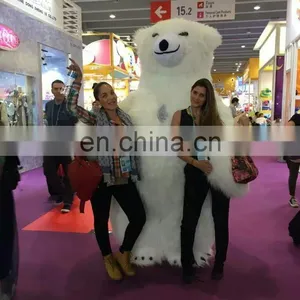 HI CE Standard Inflatable Polar Bear Costume, Inflatable Panda Costume thumbnail-1
