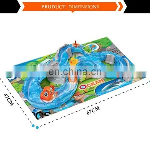 Most Popular Products Toys Fun Ocean Track Park Fishing Game Toy for Children thumbnail-3