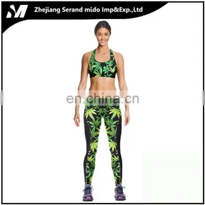 Womens 3D Print Sport Yoga Fitness Leggings thumbnail-1