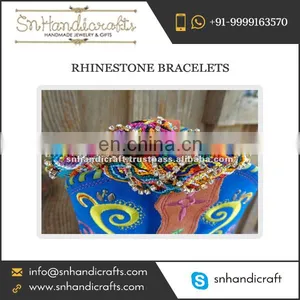 Rope Rhinestone Bracelet thumbnail-1