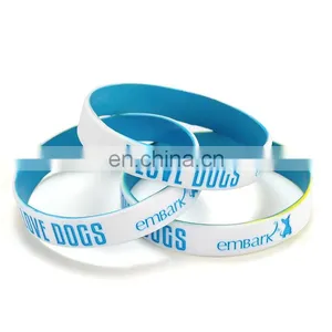 Rubber Wristband, Clear Silicone Bracelets thumbnail-6