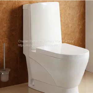 2019 Good Sale Ceramic One Piece Toilet With Integrated Basin Sink thumbnail-3