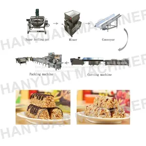 Factory Cereal Bar Production Line Cereal Bar Making Machine thumbnail-1