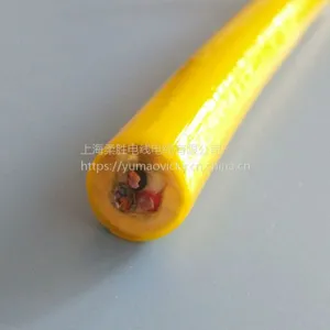 Smooth Type Rov Tether Cable Fire Retardant 8mm Thick thumbnail-2